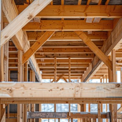 Charpente bois neuve à Montpellier — FH Couverture couvreur