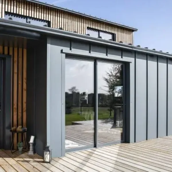 structure en zinc